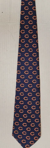 NFL Chicago Bears Team Neck Tie (Pattern Poly) NEW Cover