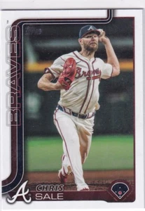 2025 Topps MLB Baseball Series 1 No. 316 Chris Sale Braves - Bild 1 von 2