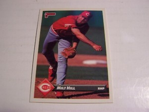 Milt Hill Donruss Card #502