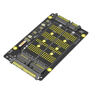 2 in 1 Combo M.2 NGFF NVME PCI-E SSD M.2 NGFF SATA SSD auf SATA Adapter - Bild 1 von 7