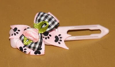 S 2032 Angeldog Hundefellspange Fellspange fester Halt Haarspange Hund klein