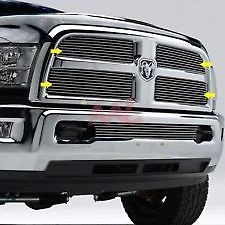 10-11 DODGE RAM 2500 3500 BOLT OVER BILLET GRILLE CARRIAGE WORKS 44912 POLISHED Foto 1 de 1