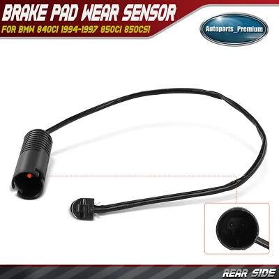 Rear Brake Pad Wear Sensor for BMW 840Ci 1994-1997 850Ci 1993-1997 850CSi 94-95 - Image 1 of 4