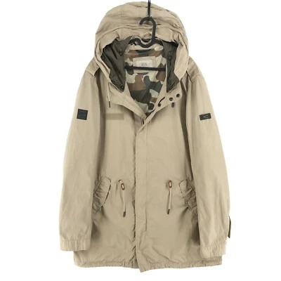 Camel Active Marrón Capucha Chaqueta Parka Talla Eu 56GB / Ee. Uu. 46 - Imagen 1 de 4