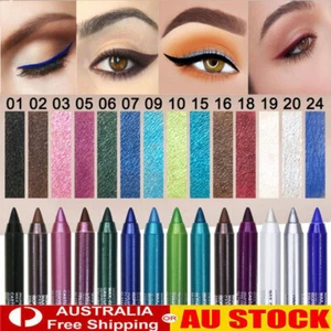 Colourful Liquid Matte Eyeliner Pen Eye Makeup Cosplay 12 Colors Waterproof USA - Bild 1 von 26