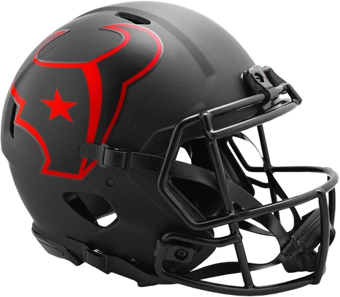 Riddell Houston Texans Eclipse Alternate Revolution Speed Authentic Cover