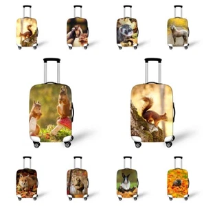 Animal Print Elastic Luggage Protector Cover Suitcase Anti Dust Anti Dust 18-32" - Picture 1 of 26