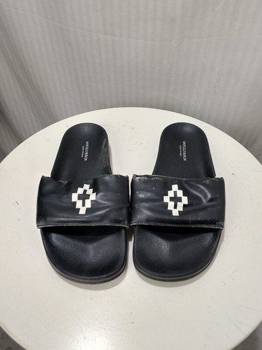 Articolo e2999 ciabatte uomo Marcelo Burlon nere numero 42 leggere usure in g