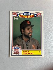 1990 Topps Glossy 1989 All-Star Tony Gwynn #8 of 22