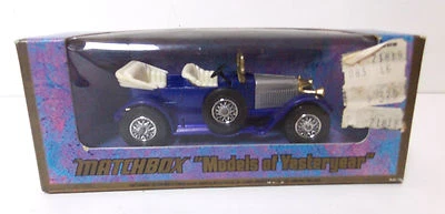 MATCHBOX LESNEY Y-2 1914 PRINCE HENRY VAUXHALL MOY WITH ORIGINAL BOX - Image 1 of 3