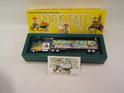 York Fair 2001 Tons of Fun Tractor Trailer Peterbilt Cab 1:80  MIB 517/700 - Image 1 of 4