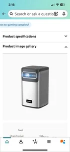 Ai Pro Portable 3D HD Video Projector lifetime upgradable replacement. - Picture 1 of 2