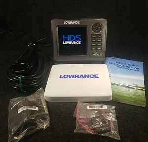 Lowrance HDS-5 Gen2 Nautic Insight 》Chartplotter / Fishfinder + Transducer ☆ NEW - Picture 1 of 16