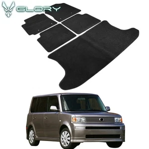Fits 04-07 Scion xB 4Dr OE Factory Car Floor Mats Front&Rear Nylon Black - Picture 1 of 8