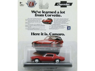 CHEVROLET Camaro Sport Coupe - 1971 - red - M2 Machines 1:64 - Immagine 1 di 4