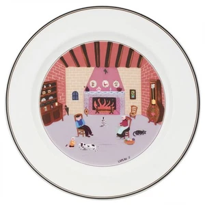 NEW V&B Design Naif Dinner Plate Fireplace - Picture 1 of 1