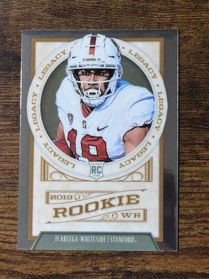 2019 Philadelphia Eagles ROOKIE JJ Arcega-Whiteside Panini Legacy SILVER  #175 - Image 1 of 2