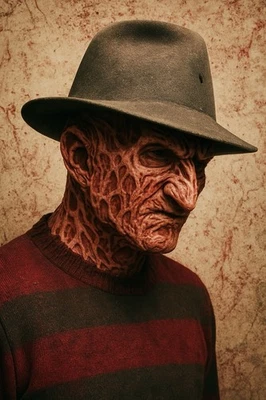 SOMBRERO PERSONALIZADO FREDDY KRUEGER FEDORA A PESADILLA EN ELM STREET COSPLAY HORROR Foto 1 de 4