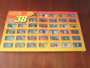 Vintage 1980s 1989 Matchbox 38 Car Super Value Set Sports Cars Race Cars - Picture 1 of 12