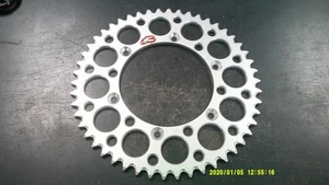 Renthal Ultralight Rear Sprocket 50T Silver Fits YZ Models P/N 150U-520-50-GBSI - Picture 1 of 6