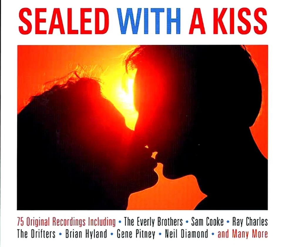 With a Kiss 75 Rockin Love Songs Music Collection Digipak 3 CD