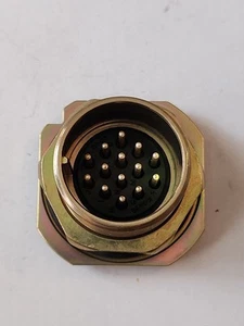 BENDIX CIRCULAR CONNECTOR PN 10-74120-27P, NSN 5935-00-811-7634, NOS. - Picture 1 of 4