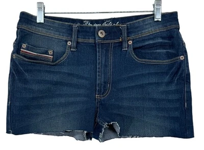 Jeans by Buffalo Womens Short-Shorts Sz 30 Cut-Off Denim Spencer-X Straight 2" - Image 1 of 4