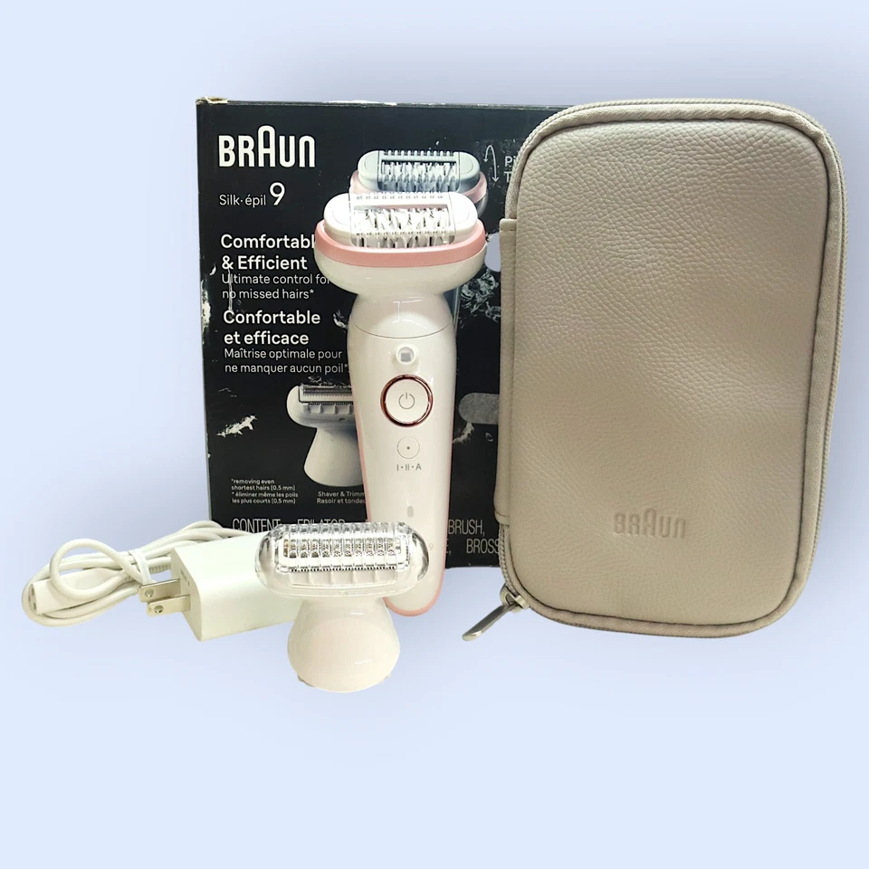 Braun Depiladora Silk-épil 9 SES9-030 Braun 5380 con bolsa Foto 1 de 1