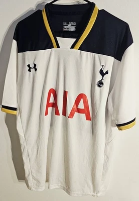 Tottenham FC 2016/17 Home White Mens Football Soccer Jersey SZ XL Fit Like A LRG - Image 1 of 4
