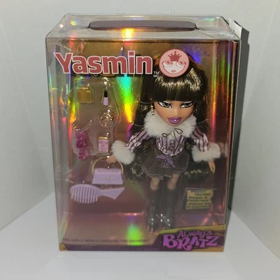 MGA ENTERTAINMENT Always Bratz Yasmin Fashion Doll with Accessories & Poster 2023 New Un Opened
