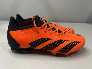 Botines de fútbol Adidas Predator Accuracy.1 Low FG GW4574 naranja negro talla 7 para hombre - Imagen 1 de 6