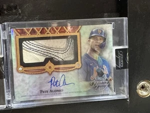 2022 Topps Dynasty Auto Mets Pete Alonso Nike Swoosh /5 - Picture 1 of 1