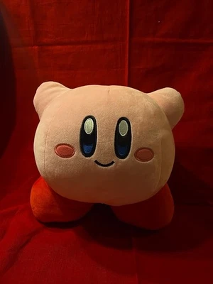 Kirby Nintendo Pink Puff Plush Backpack Bag Bioworld 12" - Image 1 of 4