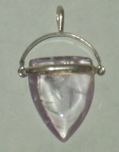 Amethyst Pendant .925 Silver (49) Free Ship w/ Pro Packing - Picture 1 of 1