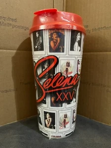 SELENA Limited Edition XXV 2020 25th Anniversary Red Plastic Stripes Cup - NEU - Bild 1 von 5