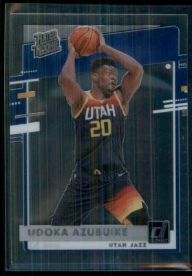 2020-21 Clearly Donruss Udoka Azubuike RC Utah Jazz #69 - Image 1 of 2