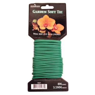 Soft Twist Tie Garden Vegies Vineing Flowers etc. - Image 1 of 2