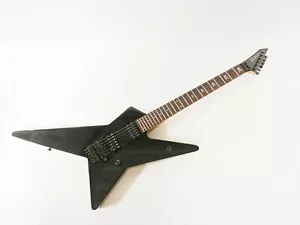 EDWARDS by ESP E-AS-105SM Chitarra elettrica corpo solido tipo stella casuale nera - Foto 1 di 21