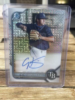 2022 Bowman Chrome #BMA-CK Cooper Kinney Mojo Refractor Autograph Auto - Image 1 of 2