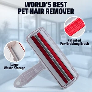 Tierhaarentferner und wiederverwendbarer Fusselroller Katzen- und Hundehaarentferner für Möbel - Bild 1 von 11