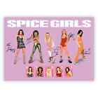 Royal Mail - Spice Girls - Limitowana edycja Giant Print Fan Sheet A2 - W idealnym stanie