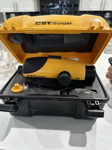 CST/Berger 24X Engineering Surveyor Leveling Instrument Construction Tool w/case - Picture 1 of 3