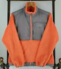 THE NORTH FACE Medium Womens High Loft Fleece Denali Thermal Jacket Coat Orange