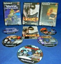 PS2;Devil May Cry 2-w/Manual,Twisted Metal Black,Unreal Tournament,DMC 3 Dante's