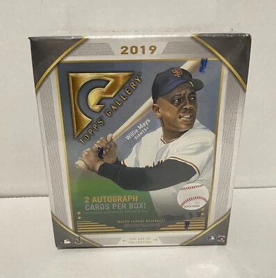2019 TOPPS GALLERY BASEBALL MEGA BOX - Rookies - 2 Autographs Per Box Ohanti ? - Image 1 of 4