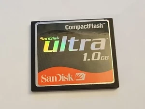 SANDISK ULTRA 1GB COMPACT FLASH MEMORY CARD - UK SELLER - Picture 1 of 1
