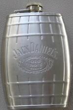 Beautiful Stainless Steel Jack Daniels Flask - VGC - VERY NICE FLASK - 2007