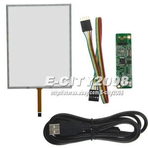 12.1 inch 5 Wire Resistive Touch screen Digitizer +USB Kits For G121X1-L02 4:3 - Picture 1 of 1
