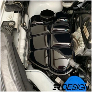 Ford Focus mk3 RS ST header expansion tank and cap cover ABS gloss black - Picture 1 of 10