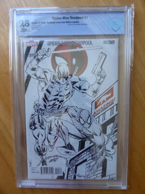 Spider-Man/Deadpool #1, CBCS 9.8, March 2016, Arizona Comic Con, Marvel - Image 1 of 2
